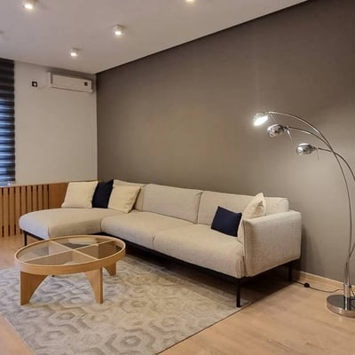 Rent of a stylish 2-room apartment, 65 m², city center, Belgrade, Serbia